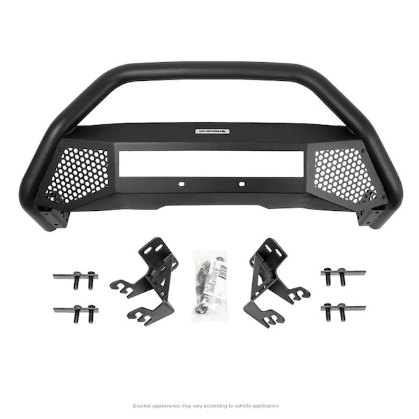 Go Rhino 15-C COLORADO RC4 SKID PLATE BULL BAR FRAME W/ MOUNT BRKT-LIGHT READY TXT BLK 541460T - main